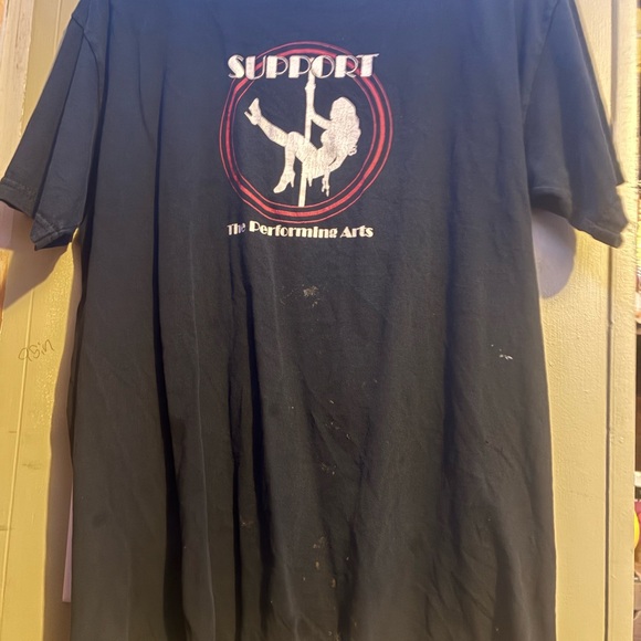 Black Ultra Cotton Graphic T-Shirt - Picture 1 of 2